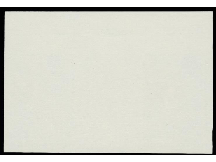 5 kop., horizontal gutter pair from upper sheet margin with two register marks, imperforated, unhinged mint