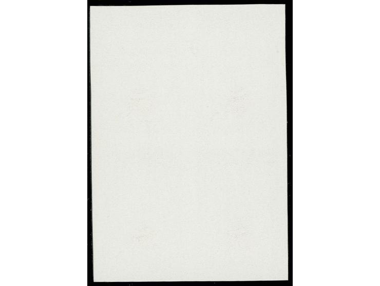International Letter Week 5 kop., imperforated block of four, unhinged mint