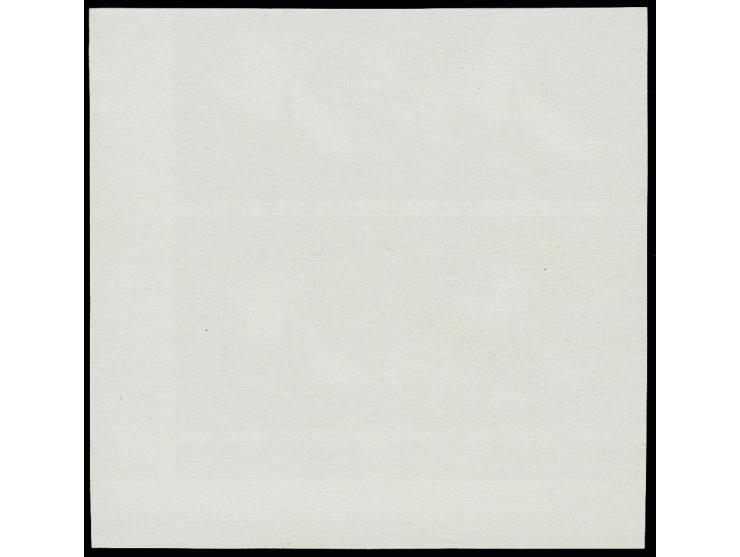 Dolphin 20 kop., block of four from lower left sheet corner, imperforated,  unhinged mint