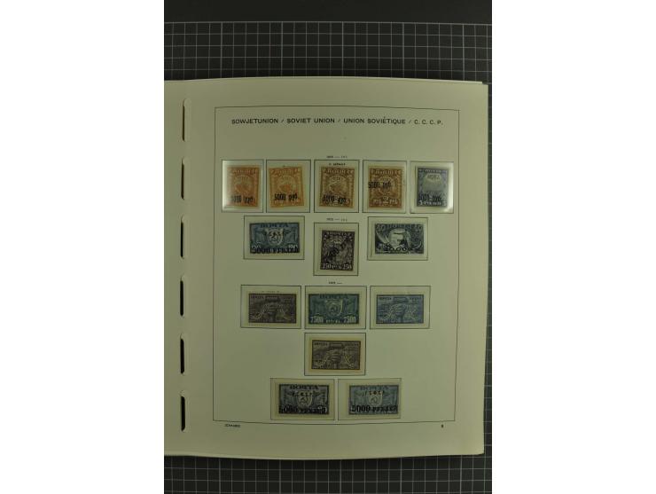 1858/2004, unmounted mint, unused and used, very extensive collection with many better stamps e.g. Mi.-Nr. 5-7, 9-11, 61B, 99