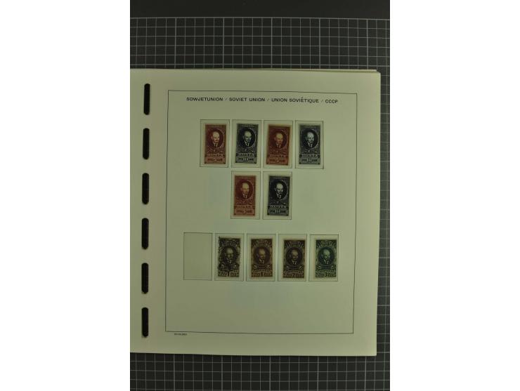 1858/2004, unmounted mint, unused and used, very extensive collection with many better stamps e.g. Mi.-Nr. 5-7, 9-11, 61B, 99