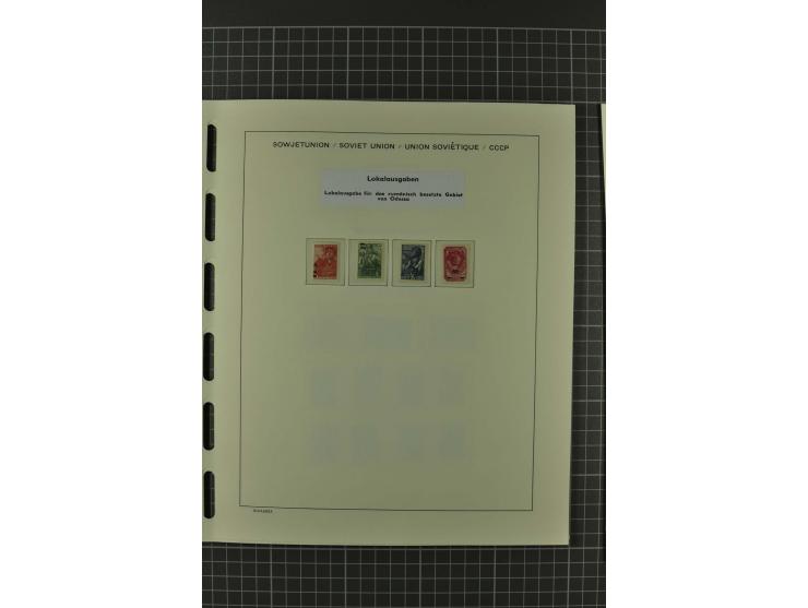 1858/2004, unmounted mint, unused and used, very extensive collection with many better stamps e.g. Mi.-Nr. 5-7, 9-11, 61B, 99