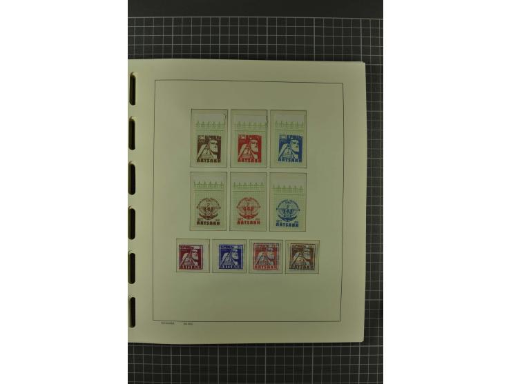 1858/2004, unmounted mint, unused and used, very extensive collection with many better stamps e.g. Mi.-Nr. 5-7, 9-11, 61B, 99