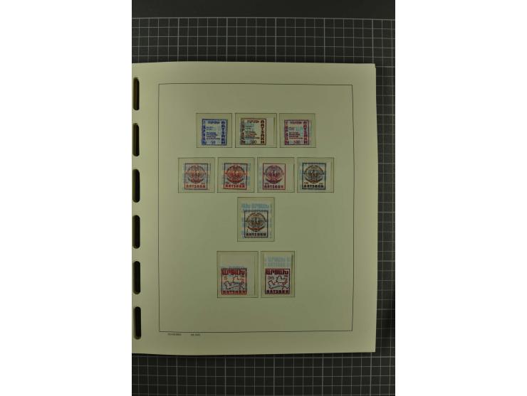 1858/2004, unmounted mint, unused and used, very extensive collection with many better stamps e.g. Mi.-Nr. 5-7, 9-11, 61B, 99