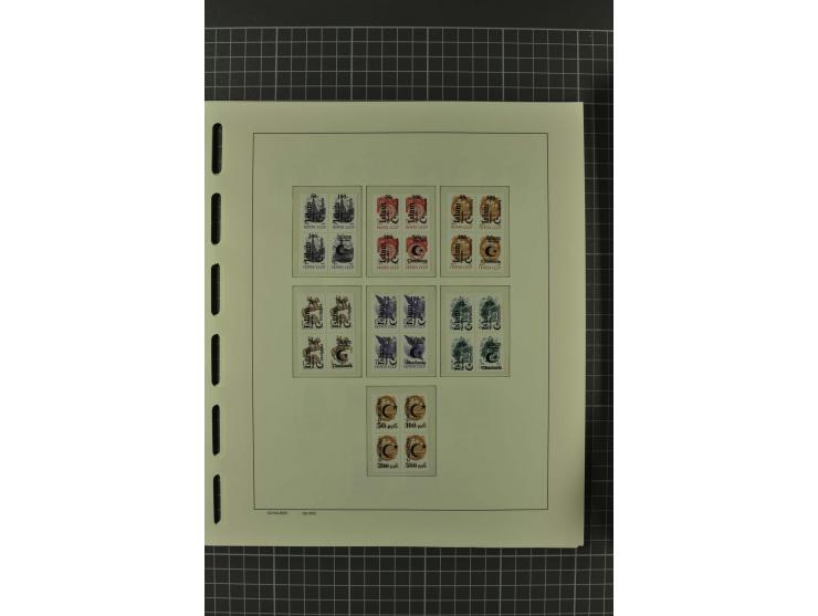 1858/2004, unmounted mint, unused and used, very extensive collection with many better stamps e.g. Mi.-Nr. 5-7, 9-11, 61B, 99