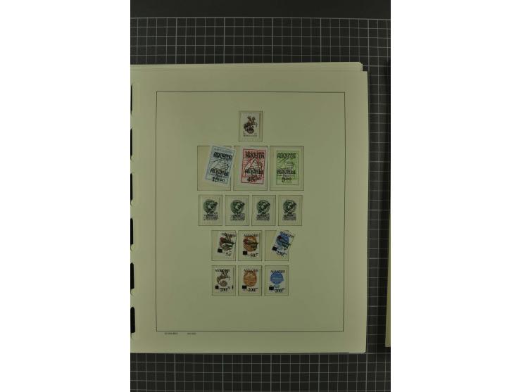 1858/2004, unmounted mint, unused and used, very extensive collection with many better stamps e.g. Mi.-Nr. 5-7, 9-11, 61B, 99
