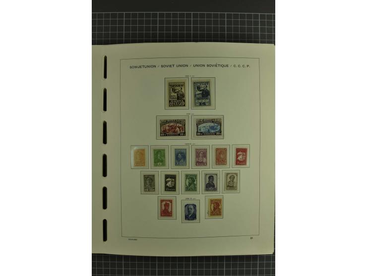 1858/2004, unmounted mint, unused and used, very extensive collection with many better stamps e.g. Mi.-Nr. 5-7, 9-11, 61B, 99