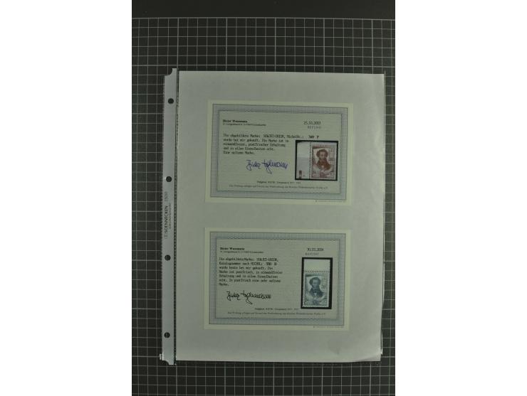 1858/2004, unmounted mint, unused and used, very extensive collection with many better stamps e.g. Mi.-Nr. 5-7, 9-11, 61B, 99