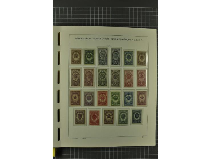 1858/2004, unmounted mint, unused and used, very extensive collection with many better stamps e.g. Mi.-Nr. 5-7, 9-11, 61B, 99