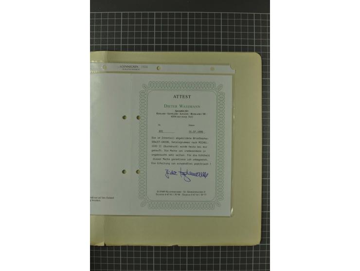 1858/2004, unmounted mint, unused and used, very extensive collection with many better stamps e.g. Mi.-Nr. 5-7, 9-11, 61B, 99