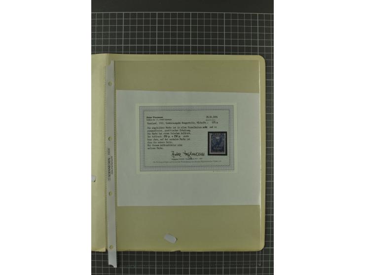 1858/2004, unmounted mint, unused and used, very extensive collection with many better stamps e.g. Mi.-Nr. 5-7, 9-11, 61B, 99