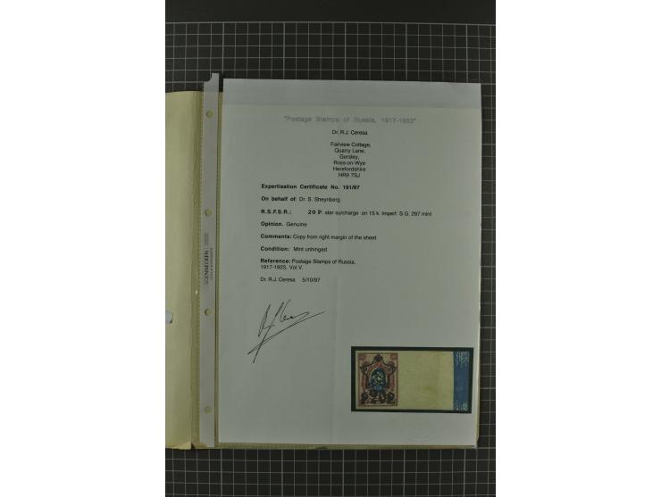 1858/2004, unmounted mint, unused and used, very extensive collection with many better stamps e.g. Mi.-Nr. 5-7, 9-11, 61B, 99