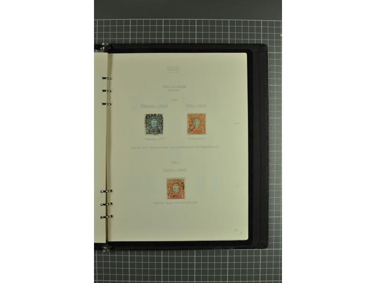 1858/1917, clean collection of hundreds used/unused stamps with fine series and sets incl. St. Petersburg city post stamp use