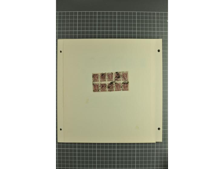1858/1923, collection of hundreds used/unused stamps incl. interesting items such as 1858 10 kop. imperforated, fine statione