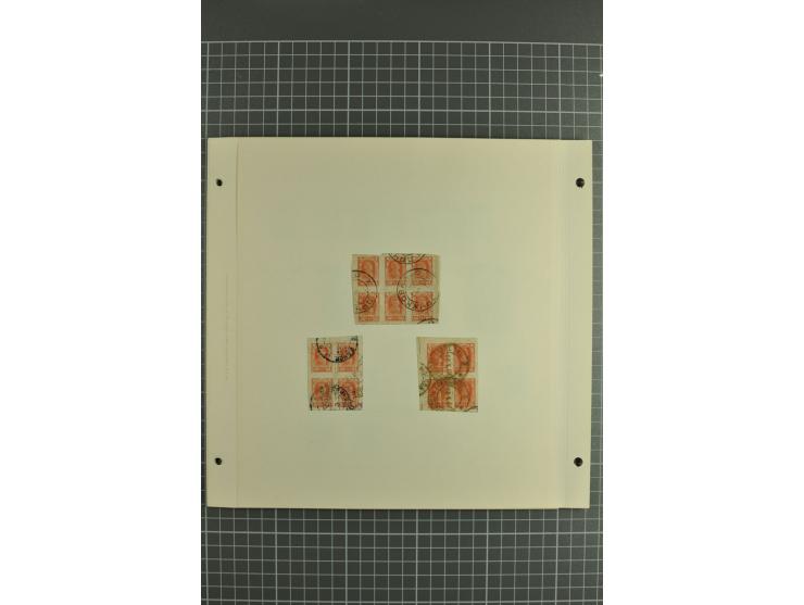 1858/1923, collection of hundreds used/unused stamps incl. interesting items such as 1858 10 kop. imperforated, fine statione