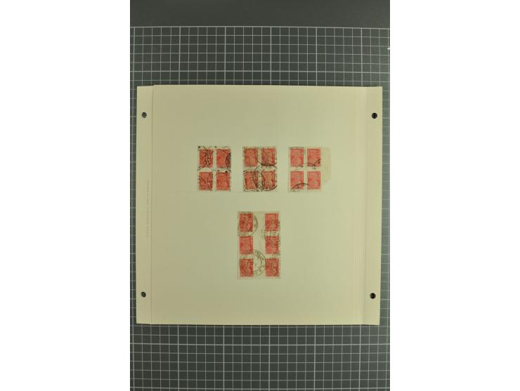 1858/1923, collection of hundreds used/unused stamps incl. interesting items such as 1858 10 kop. imperforated, fine statione