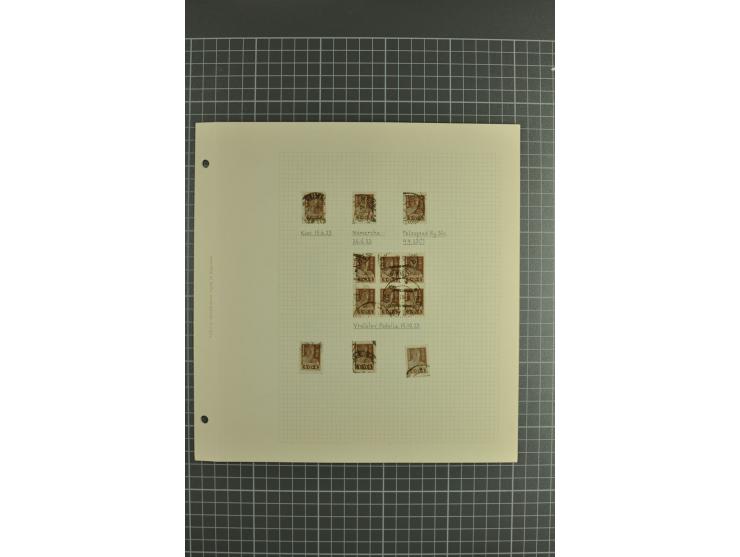 1858/1923, collection of hundreds used/unused stamps incl. interesting items such as 1858 10 kop. imperforated, fine statione