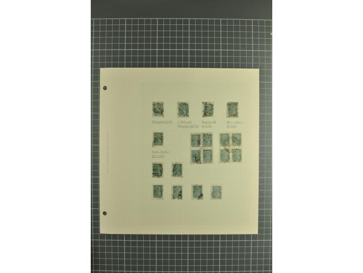 1858/1923, collection of hundreds used/unused stamps incl. interesting items such as 1858 10 kop. imperforated, fine statione