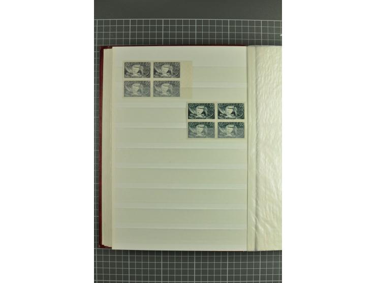 1858/1924, interesting selection of hundreds used/unused stamps incl. 1922 Berlin embassy airmail issue 12 m. & 24 m. unused,