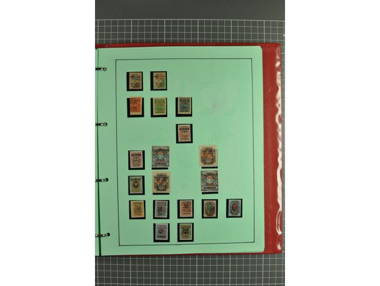 1862/1921, selection of hundreds used/unused stamps from "back of the book" areas such as Imperial and RSFSR revenues, postal
