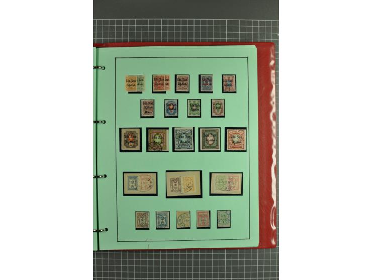 1862/1921, selection of hundreds used/unused stamps from "back of the book" areas such as Imperial and RSFSR revenues, postal