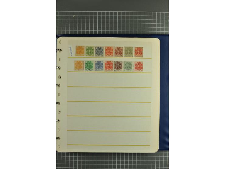 1863/1921, selection of hundreds used/unused stamps from "back of the book" areas such as Wenden, Russia in China and Levant 