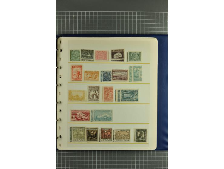1863/1921, selection of hundreds used/unused stamps from "back of the book" areas such as Wenden, Russia in China and Levant 