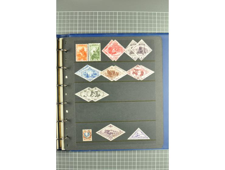 1863/1921, selection of hundreds used/unused stamps from "back of the book" areas such as Wenden, Russia in China and Levant 