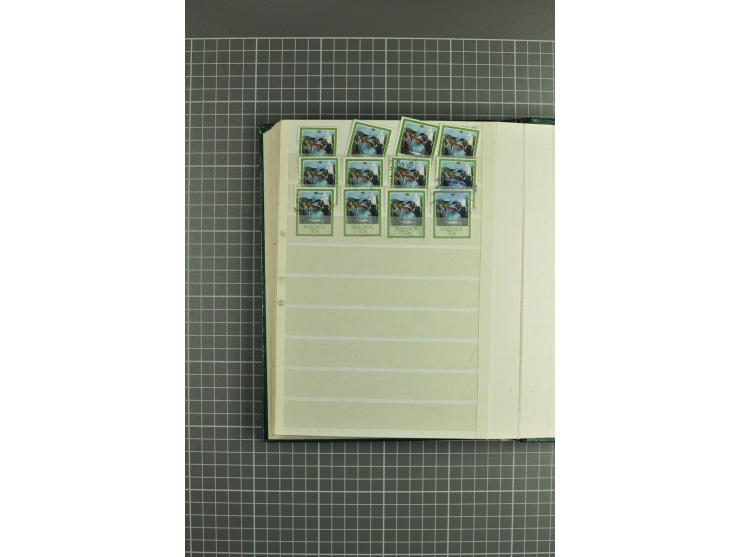 1864/1927, stock book with hundreds unused/used stamps incl. better stamps and sets such as 1864 definitives, higher Romanov 