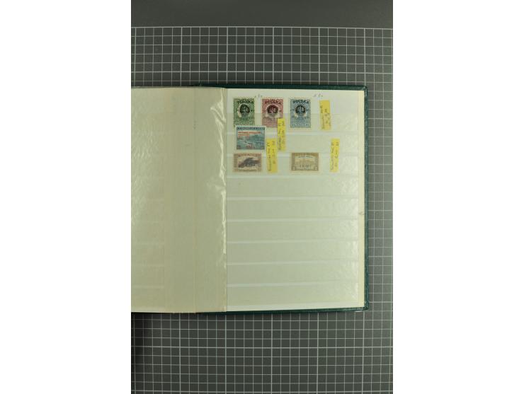 1864/1927, stock book with hundreds unused/used stamps incl. better stamps and sets such as 1864 definitives, higher Romanov 