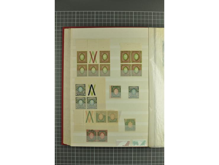 1865/1940, lot of hundreds used/unused sets and singles, incl. better items such as 1914 War Charity issue imperforated, defi