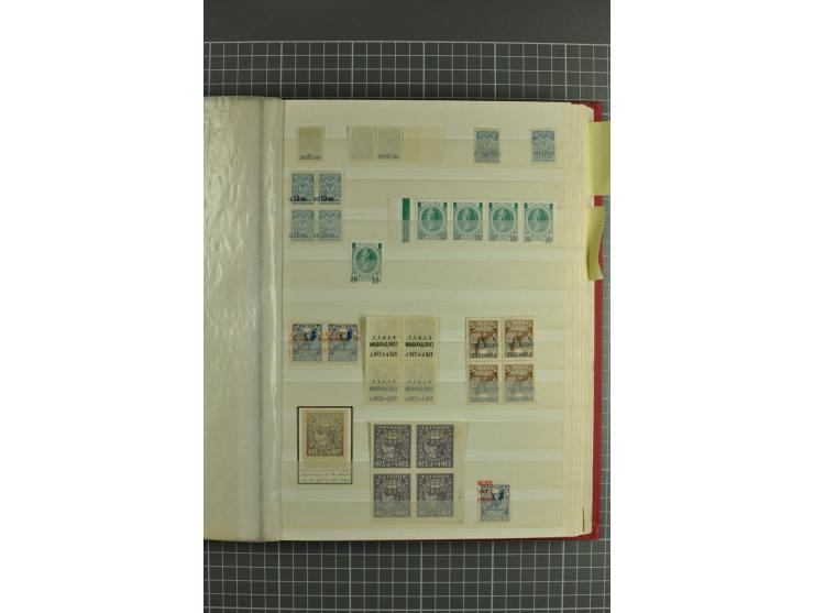 1865/1940, lot of hundreds used/unused sets and singles, incl. better items such as 1914 War Charity issue imperforated, defi