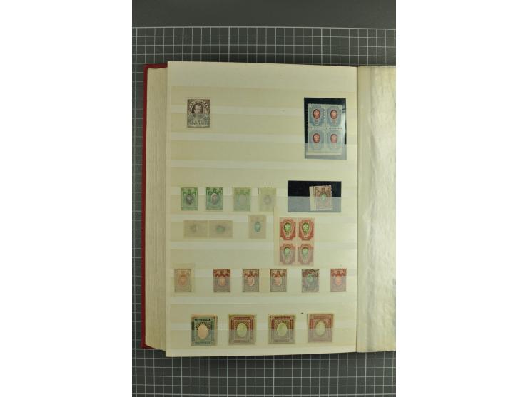 1865/1940, lot of hundreds used/unused sets and singles, incl. better items such as 1914 War Charity issue imperforated, defi