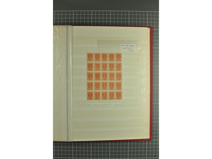 1865/1940, lot of hundreds used/unused sets and singles, incl. better items such as 1914 War Charity issue imperforated, defi