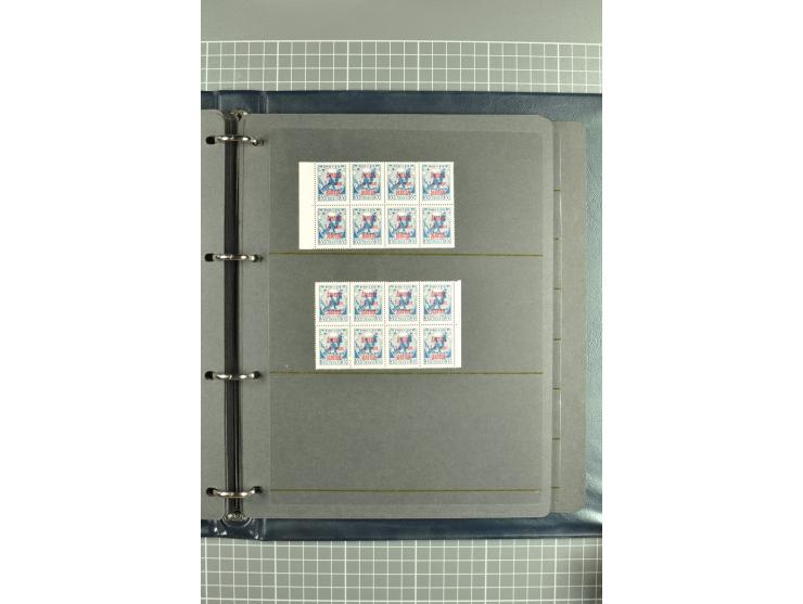 1918/27, selection of hundreds used/unused stamps, partially in larger units of the Chainbreaker issue, 1927 auxilliary defin