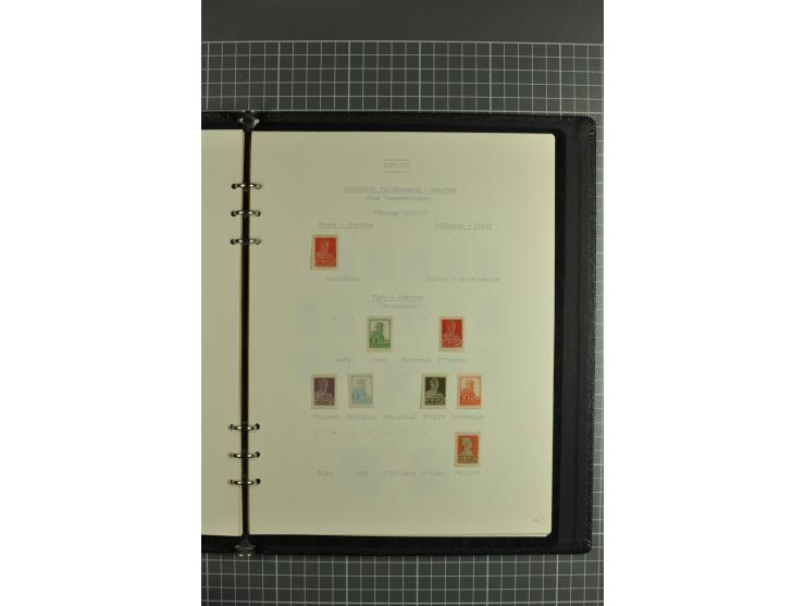 1918/32, attractive collection of used/unused stamps incl. better singles and sets such as Limonka 15 kop. yellow used, defin
