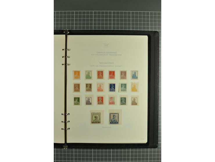 1918/32, attractive collection of used/unused stamps incl. better singles and sets such as Limonka 15 kop. yellow used, defin