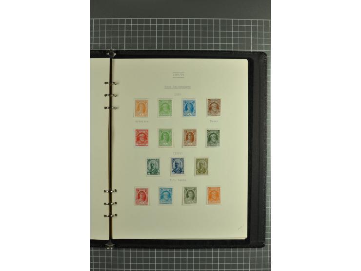 1918/32, attractive collection of used/unused stamps incl. better singles and sets such as Limonka 15 kop. yellow used, defin
