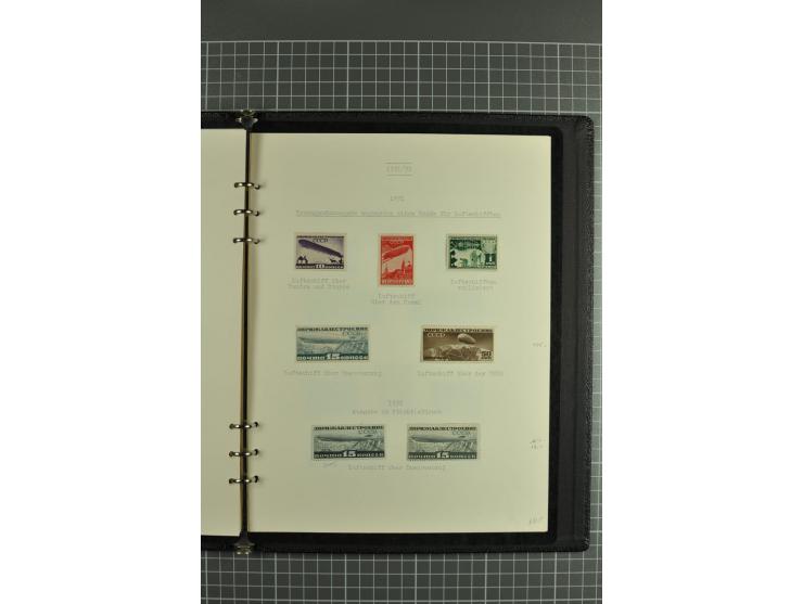 1918/32, attractive collection of used/unused stamps incl. better singles and sets such as Limonka 15 kop. yellow used, defin