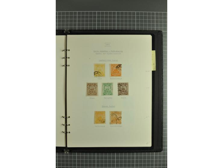 1918/32, attractive collection of used/unused stamps incl. better singles and sets such as Limonka 15 kop. yellow used, defin
