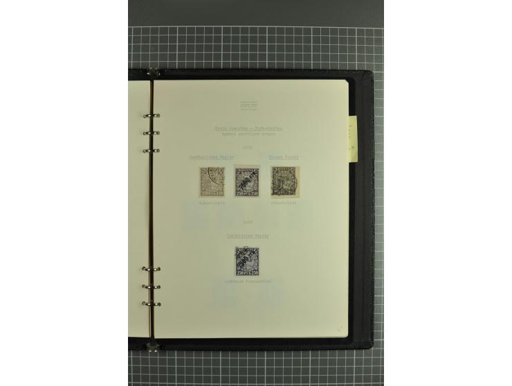 1918/32, attractive collection of used/unused stamps incl. better singles and sets such as Limonka 15 kop. yellow used, defin