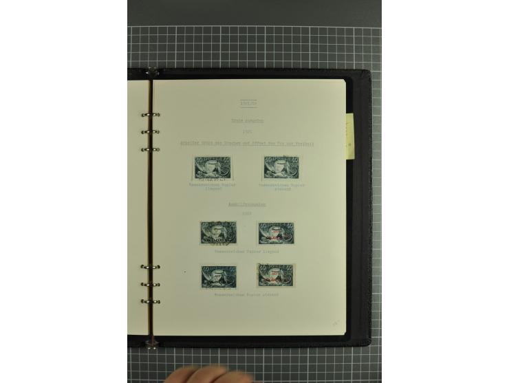 1918/32, attractive collection of used/unused stamps incl. better singles and sets such as Limonka 15 kop. yellow used, defin