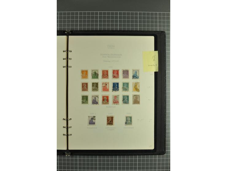 1918/32, attractive collection of used/unused stamps incl. better singles and sets such as Limonka 15 kop. yellow used, defin