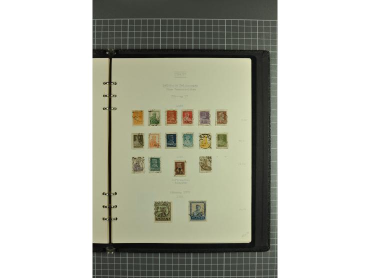 1918/32, attractive collection of used/unused stamps incl. better singles and sets such as Limonka 15 kop. yellow used, defin