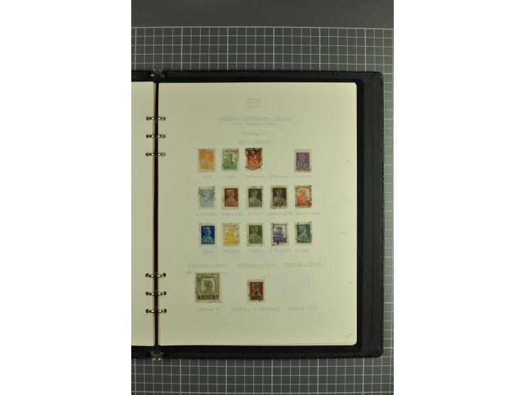 1918/32, attractive collection of used/unused stamps incl. better singles and sets such as Limonka 15 kop. yellow used, defin