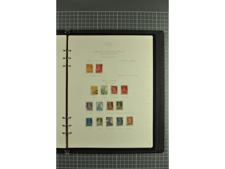 1918/32, attractive collection of used/unused stamps incl. better singles and sets such as Limonka 15 kop. yellow used, defin