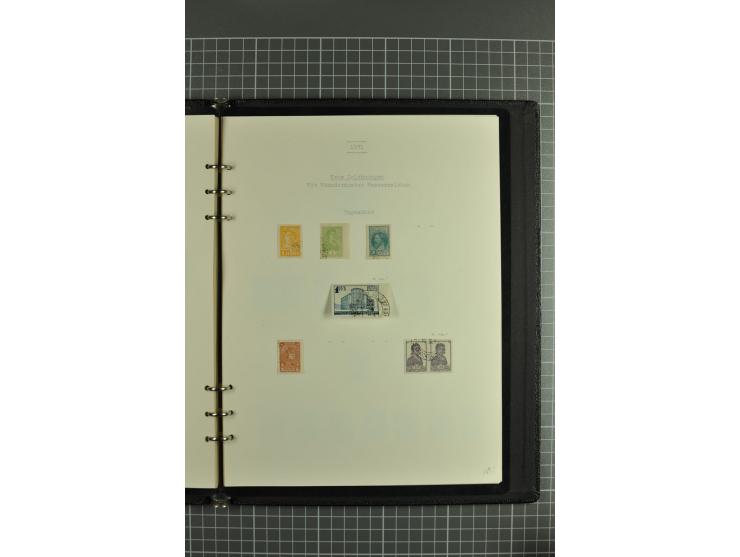 1918/32, attractive collection of used/unused stamps incl. better singles and sets such as Limonka 15 kop. yellow used, defin