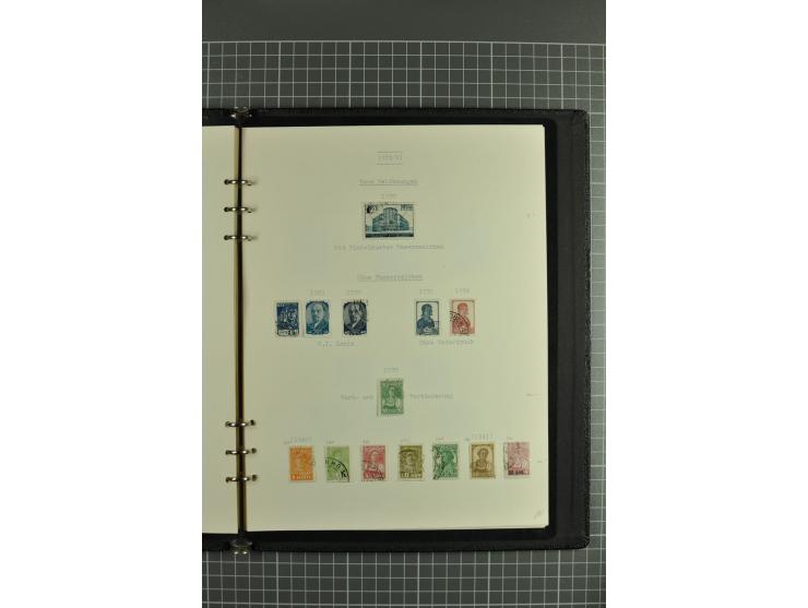 1918/32, attractive collection of used/unused stamps incl. better singles and sets such as Limonka 15 kop. yellow used, defin