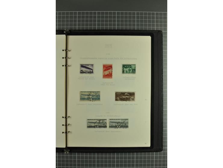 1918/32, attractive collection of used/unused stamps incl. better singles and sets such as Limonka 15 kop. yellow used, defin