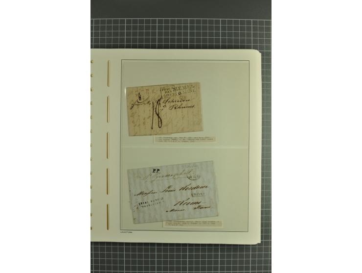 1844/1935 (app.), interesting group of covers, cards and postal stationary, including transit marks, registered cover, Airmai